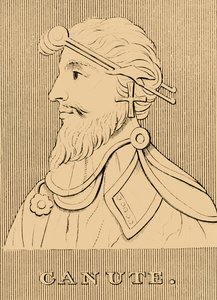 Canute, c995-1035, 1830. od Unbekannt