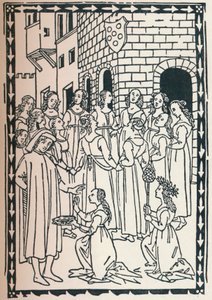 Song A Ballo, 1568, 1917 od Unbekannt