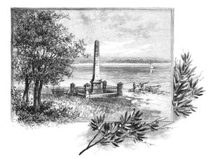 Místo přistání Captain Cooks, Botany Bay, New South Wales, Austrálie, 1886 od Unbekannt