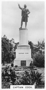 Socha kapitána Cookse, Austrálie, 1928 od Unbekannt
