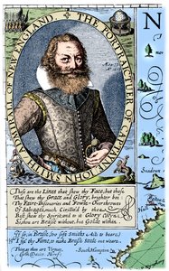 Kapitán John Smith, kolonista z Virginie, 1624, 1893. od Unbekannt