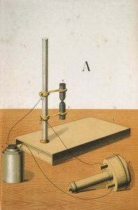 Uhlíkový mikrofon, 1882 od Unbekannt