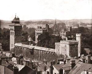 Zámek Cardiff, Cardiff, Wales, 1894. od Unbekannt