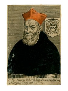 Kardinál Girolamo Bernerio, italský kněz, 16. století od Unbekannt
