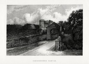 Hrad Carisbrooke, Newport, Isle of Wight, 1896 od Unbekannt