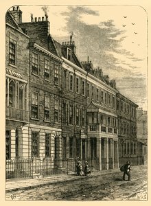 Carlyles House, Great Cheyne Row, c1876. od Unbekannt