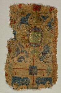 Fragment koberce, c. 1400 od Unbekannt