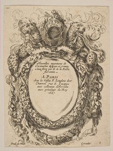 Cartridge with Title: New Inventions of Cartridges, 17. století. od Unbekannt