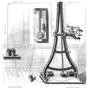 Pantelegraf Casellis z roku 1865, c1870 od Unbekannt
