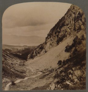 Castle Crag a krásné údolí Borrowdale, Lake District, Anglie, 1903. od Unbekannt