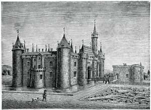 Hrad Marcoussis, poblíž Rambouillet, 17. století, 1870 od Unbekannt
