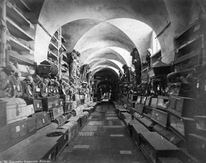 Katakomby kapucínů, Palermo, Itálie, 1910 od Unbekannt
