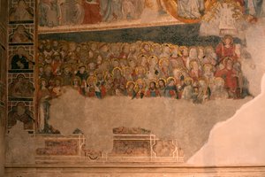 Katedrála (Katedrála svaté Marie). Klášter. Kaple (San Blas). Nástěnné malby. od Unbekannt