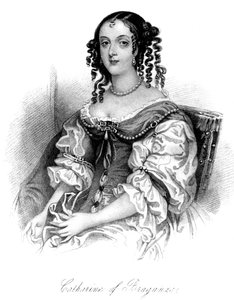 Kateřina z Braganzy 1638-1705 od Unbekannt