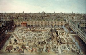 Oslava svatební smlouvy mezi Ludvíkem XIII. a Annou Rakouskou..., 1612. od Unbekannt