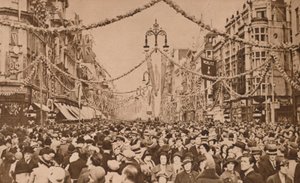 Oslavy ke stříbrnému jubileu krále Jiřího V., Londýn, 1935 od Unbekannt