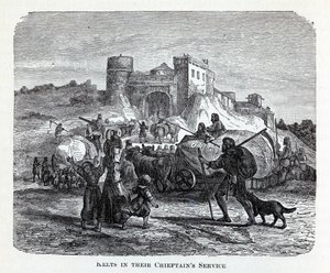 Keltové ve službách jejich náčelníků, 1882 od Unbekannt