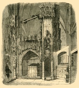 Chantry of Henry V, 1881. od Unbekannt