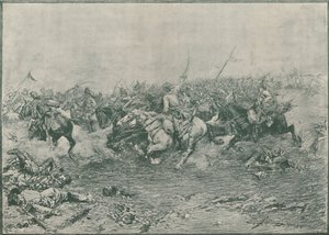 Obvinění dvanáctých husarů v bitvě u Marenga, 1800, 1896. od Unbekannt