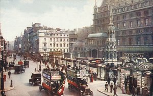 Charing Cross and the Strand, Londýn, c1910. od Unbekannt