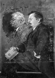 Charles-Lucien Leandre , francouzský malíř, ilustrátor a sochař, 1915 od Unbekannt
