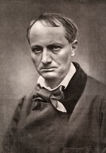 Charles Baudelaire , vlivný francouzský básník, kritik a překladatel, polovina 19. století od Unbekannt