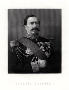 Charles Denis Sauter Bourbaki, francouzský generál, 19. století od Unbekannt