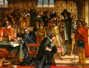 „Charles I and Speaker Lenthall“, c1850, 1947. od Unbekannt