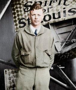 Charles Lindbergh, rekordman letec, 1927 od Unbekannt