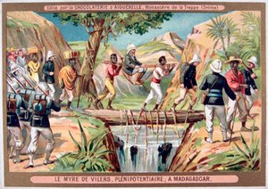 Charles le Myre de Vilers, rezidentní generál Madagaskaru, 19. století od Unbekannt