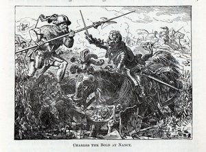 Charles the Bold v Nancy, 1882 od Unbekannt