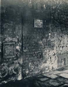 Charthouse. Food-Hatch and door of a Monks Cell, v ambitu, 1925 od Unbekannt
