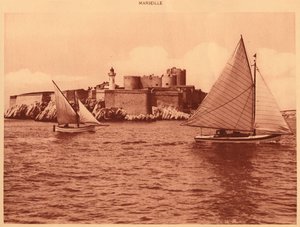 Chateau dIf, hrad If, Marseille, 1930. od Unbekannt