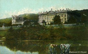 Chatsworth House, konec 19.-začátek 20. století. od Unbekannt