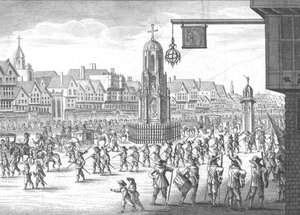 Cheapside, Cross and Conduit, 1638, 1809. od Unbekannt