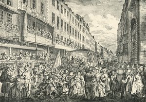 Cheapside na Den starostů, 1761, 1925. od Unbekannt