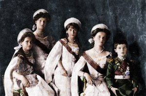 Děti cara Nicholase II Ruska, c1910. od Unbekannt
