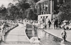 Dětský koutek a nová kapela, Bournemouth, Dorset, c1920 od Unbekannt