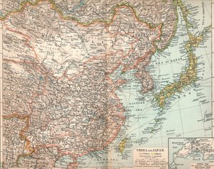 Čína a Japonsko, c1903, 1904 od Unbekannt