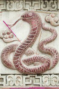 Čínské astrologické znamení. Bílý oblak chrám Peking Čína od Unbekannt