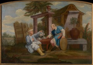 Chinoiserie, polovina 18. století.. od Unbekannt