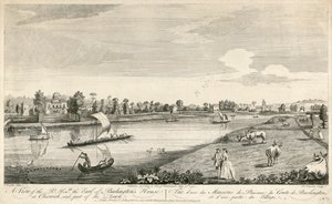 Chiswick House, Londýn, 1750 od Unbekannt