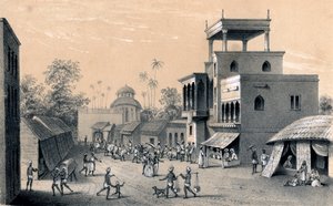 Chittapore Road, Kalkata, 1847 od Unbekannt