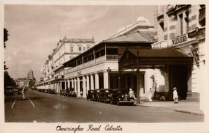 Chowringhee Road, Kalkata, c1940 od Unbekannt