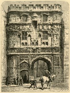 Christ Church Gateway, 1898. od Unbekannt