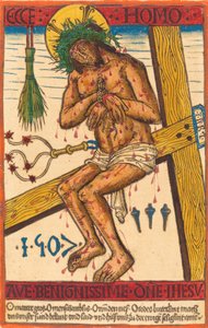 Kristus jako muž bolesti, 1507. od Unbekannt