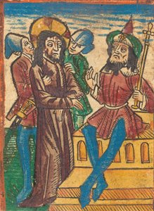 Kristus před Pilátem, c. 1490. od Unbekannt