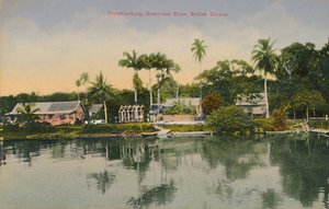 Christianburg, řeka Demerara, Britská Guyana, počátek 20. století. od Unbekannt