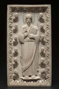 Kristova mise k apoštolům, c. 970-980. od Unbekannt