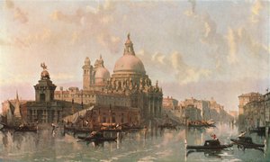 Kostel Santa Maria della Salute, Benátky, 1862, c1902. od Unbekannt